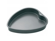 Kitchen Craft Masterclass Heart Shaped Cake Pan (26cm x 24cm / 10inch x 9.5inch) Non-Stick